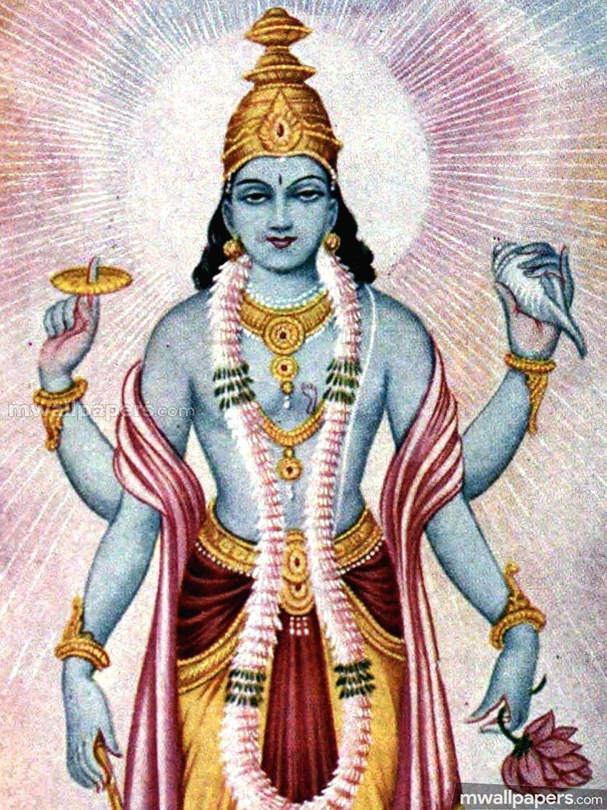 135 Senhor Vishnu () () (2022), Irritado Vishnu Papel de parede de celular HD